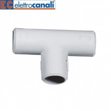 Σύνδεσμος Τ Σωλήνα Φ16 PVC IP40 Elettrocanali